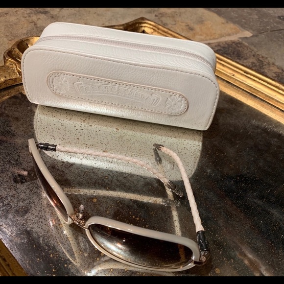 Chrome Hearts White frame sunglasses - Picture 2 of 4